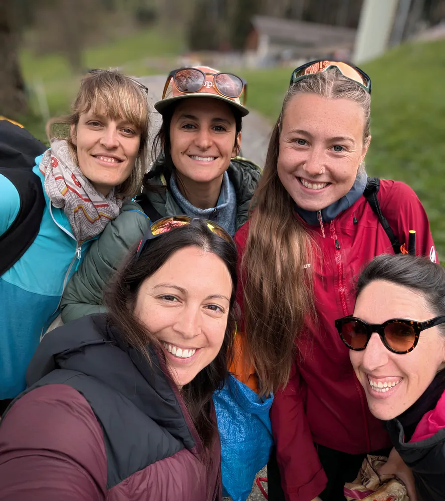 Journée de formation parapente entre filles à Ollon