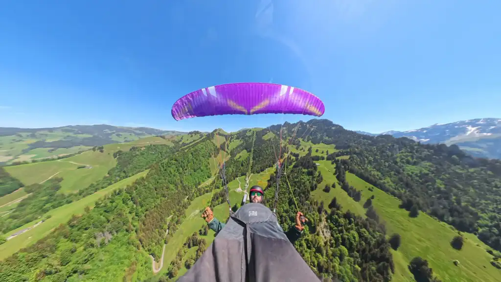 Test du tangage avec la Ozone Vibe GT