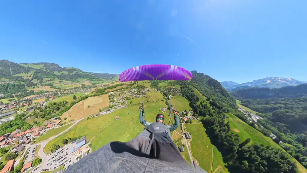 Test de la sortie en chandelle de la Ozone Vibe GT
